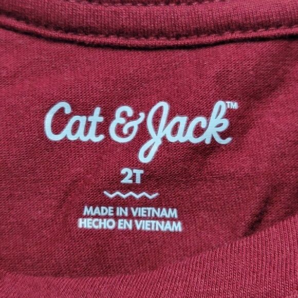 Cat & Jack Toddler "Extra Thankful" Short Sleeve Graphic T-Shirt Sz 2T - Picture 2 of 5